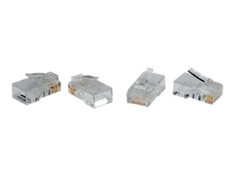 Roline - Anschluss - CAT 6e - UTP - durchsichtig (Packung mit 10)