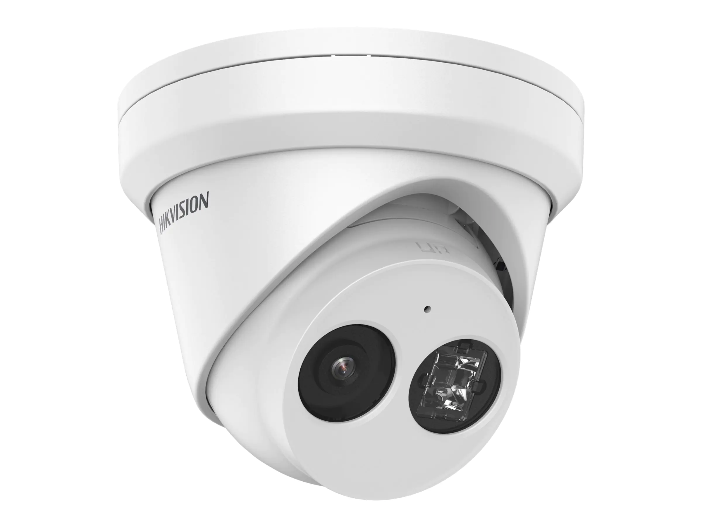 Hikvision Pro Series(EasyIP) DS-2CD2343G2-IU - Netzwerk-Überwachungskamera - Kuppel - staub-/wasserdicht - Farbe (Tag&Nacht) - 4 MP - 2688 x 1520 - 720p, 1080p - M12-Anschluss - feste Brennweite - Audio - LAN 10/100 - MJPEG, H.264, H.265, H.265+, H.264+ -