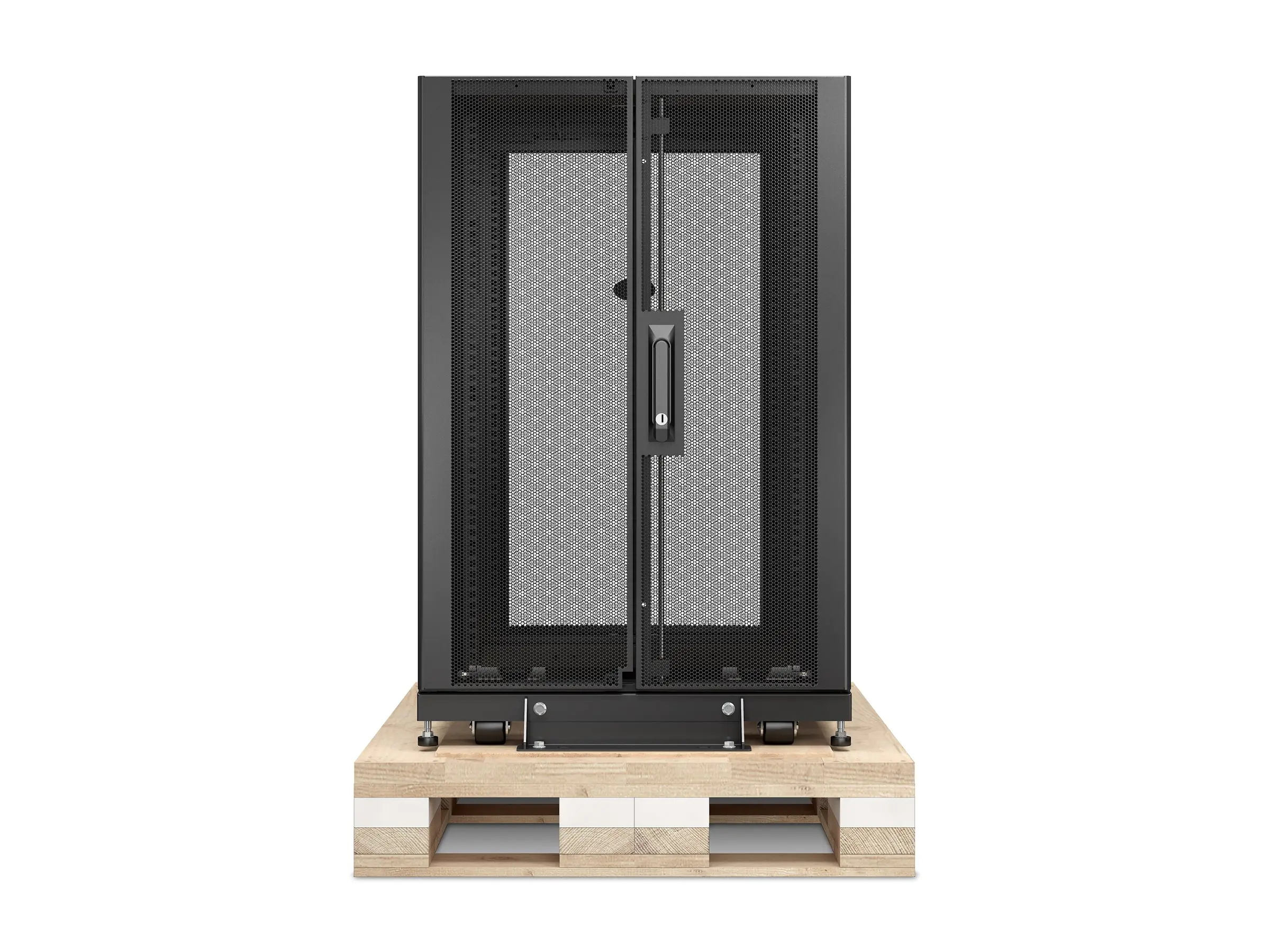 APC NetShelter SX - Schrank Netzwerkschrank - Schwarz - 18U - 48.3 cm (19")
