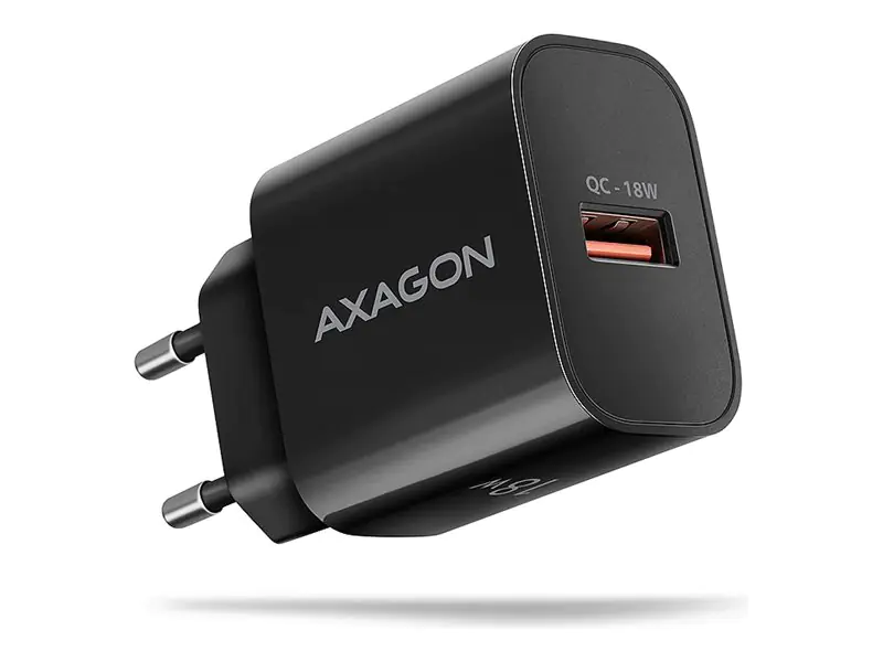 AXAGON ACU-QC18 - Netzteil - 18 Watt - 3 A - QC 2.0, QC 3.0, Huawei Fast Charge, AFC (USB Typ A)