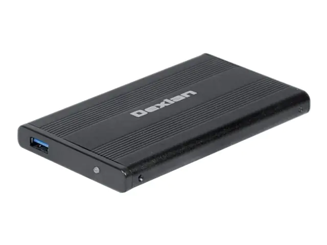 Dexlan - Speichergehäuse - 2.5" (6.4 cm) - SATA 3Gb/s - 300 MBps - USB 3.0 - Schwarz