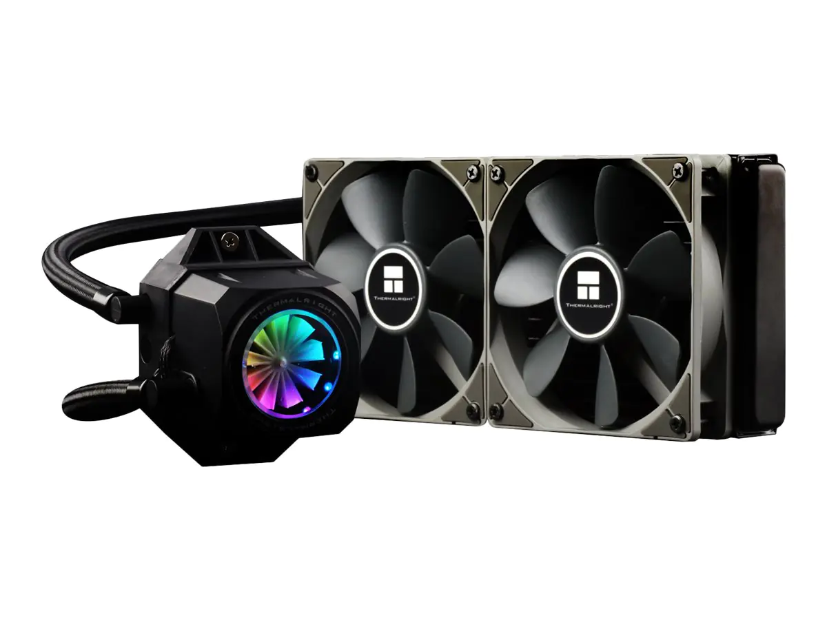 Thermalright TurboRight 240C - Prozessor-Flüssigkeitskühlsystem - (für: LGA775, LGA1156, LGA1366, LGA1155, LGA2011, LGA1150, LGA2011-3, LGA1151, AM4, LGA2066) - Kupfer - 120 mm