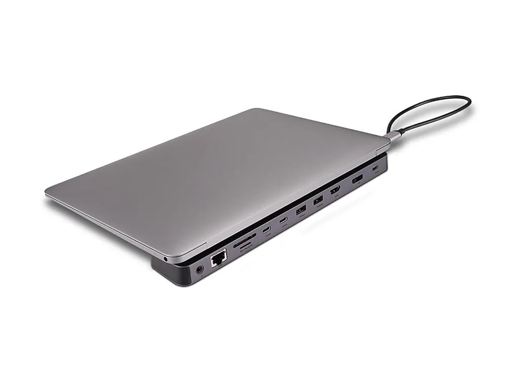 Lindy DST-Mini XT 810 - Dockingstation - für Laptop, Tablet, Smartphone - USB-C 3.2 Gen 1 / Thunderbolt 3 / Thunderbolt 4 - HDMI, DP - 1GbE - 100 Watt