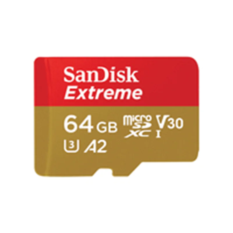 SanDisk 64 GB MicroSDXC Extreme R160/W60 card only - Extended Capacity SD (MicroSDHC)