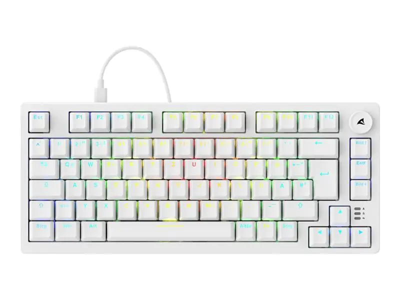 Sharkoon Skiller SGK25 - Tastatur - 75% - Hintergrundbeleuchtung 4044951041817