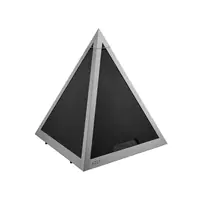 AZZA Pyramid Mesh 804, Tower, PC, Grau, ATX, EATX, micro ATX, Mini-ITX, Multi, Taschenlüfter CSAZ-804M