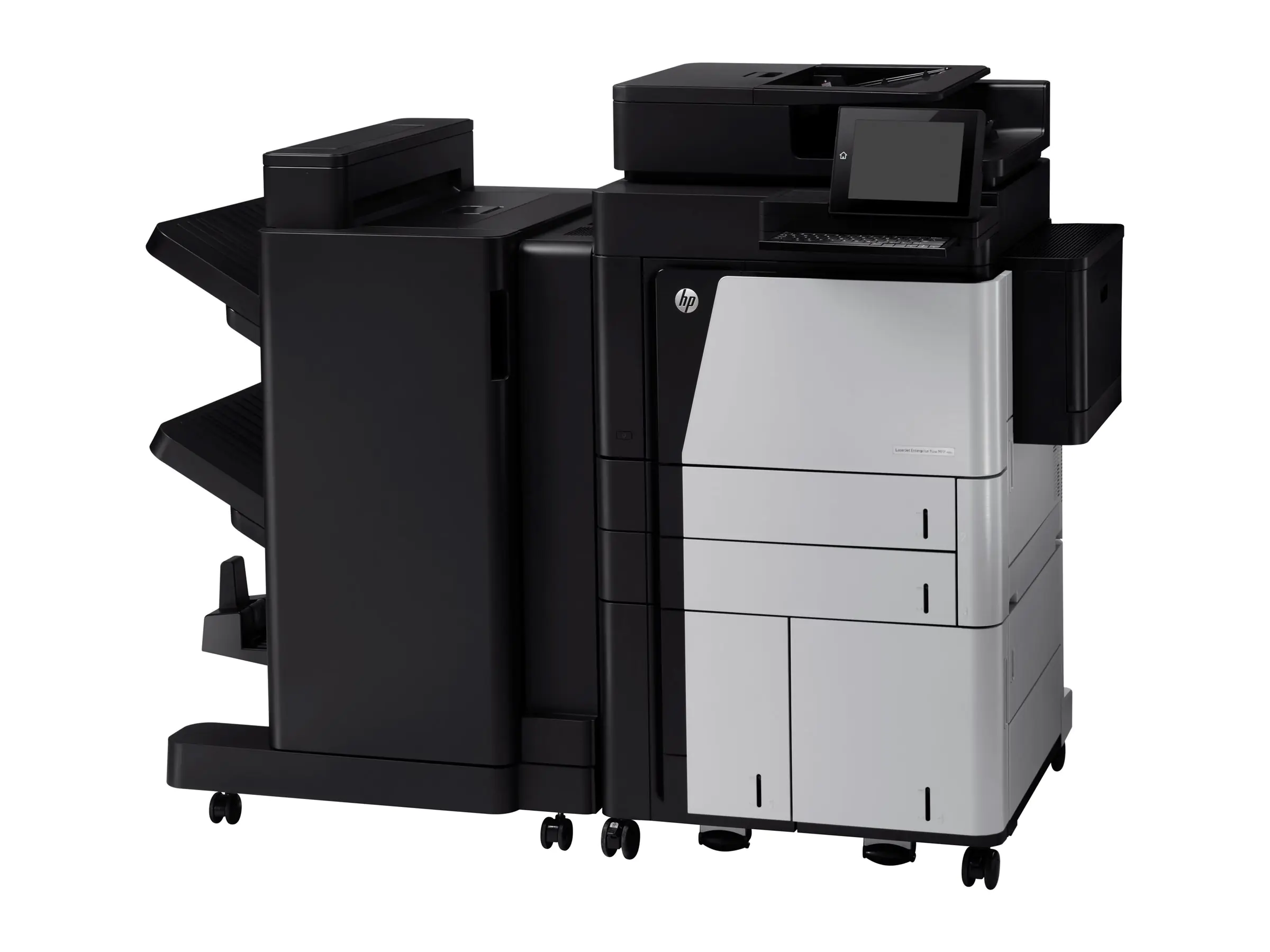 HP LaserJet Enterprise Flow MFP M830z - Multifunktionsdrucker - s/w - Laser - A3/Ledger (297 x 432 mm) (Original) - A3 (Medien) - bis zu 56 Seiten/Min. (Kopieren) - bis zu 56 Seiten/Min. (Drucken) - 1100 Blatt - 33.6 Kbps - USB 2.0, Gigabit LAN, USB-Host