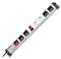 Heinrich Kopp Kopp POWERversal, Drinnen, Typ F, IP20, Schwarz, Grau, Rot, Weiß, 7 AC-Ausgänge, 3600 W 227620016
