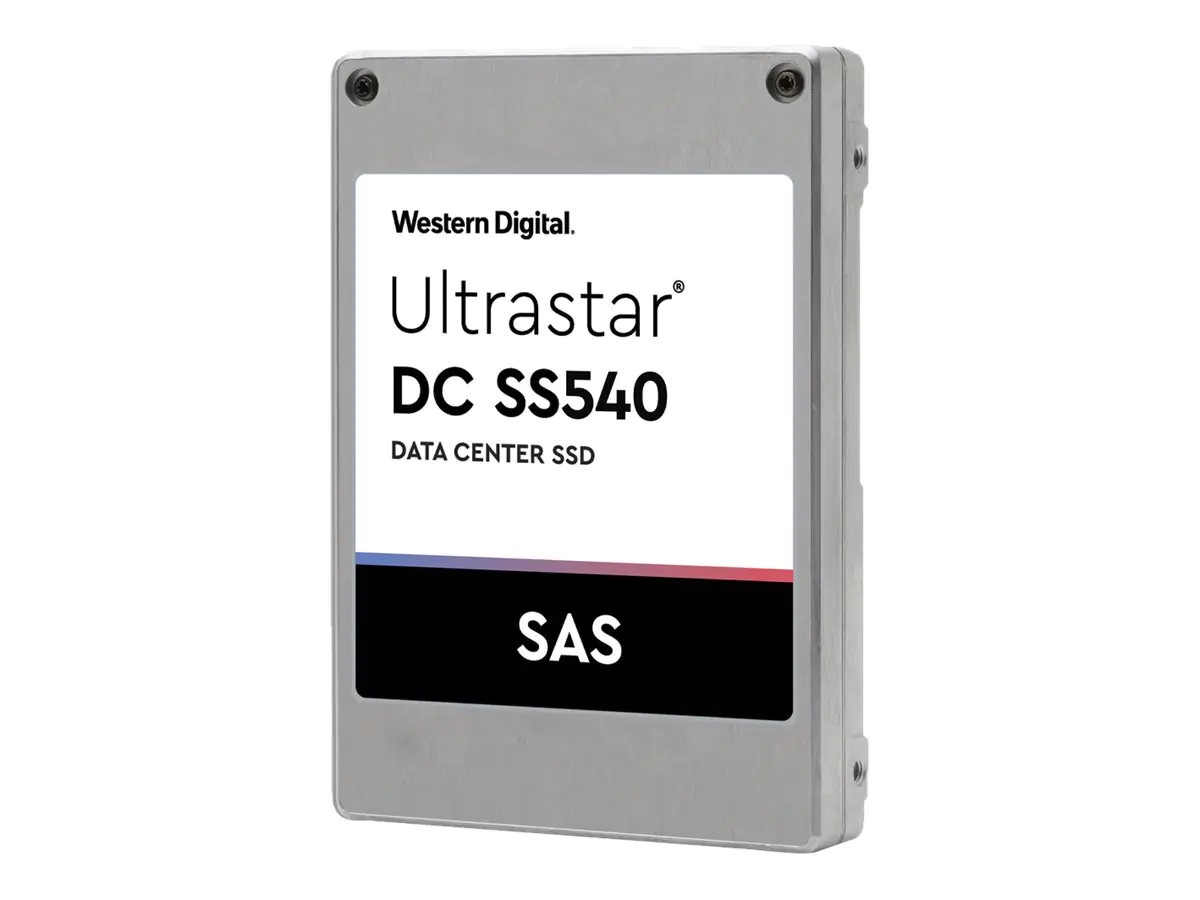 WD Ultrastar DC SS530 - SSD - 3.84 TB - intern - 2.5" SFF (6.4 cm SFF) (in 8,9 cm Träger) (in 3,5 Zoll Träger) - SAS 12Gb/s