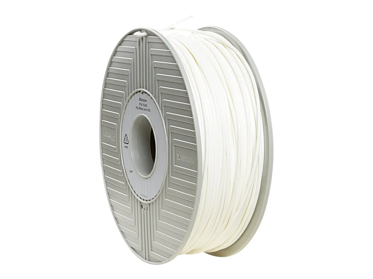 Verbatim - Weiß - 1 kg - ABS-Filament (3D) Verbatim - Weiß - 1 kg - ABS-Filament (3D)
