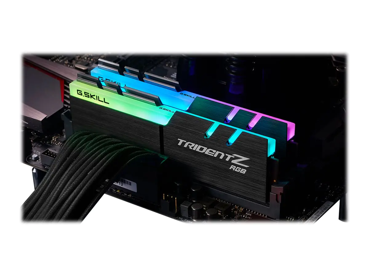 G.Skill TridentZ RGB Series - DDR4 - Kit - 16 GB: 2 x 8 GB - DIMM 288-PIN - F4-3600C14D-16GTZRA