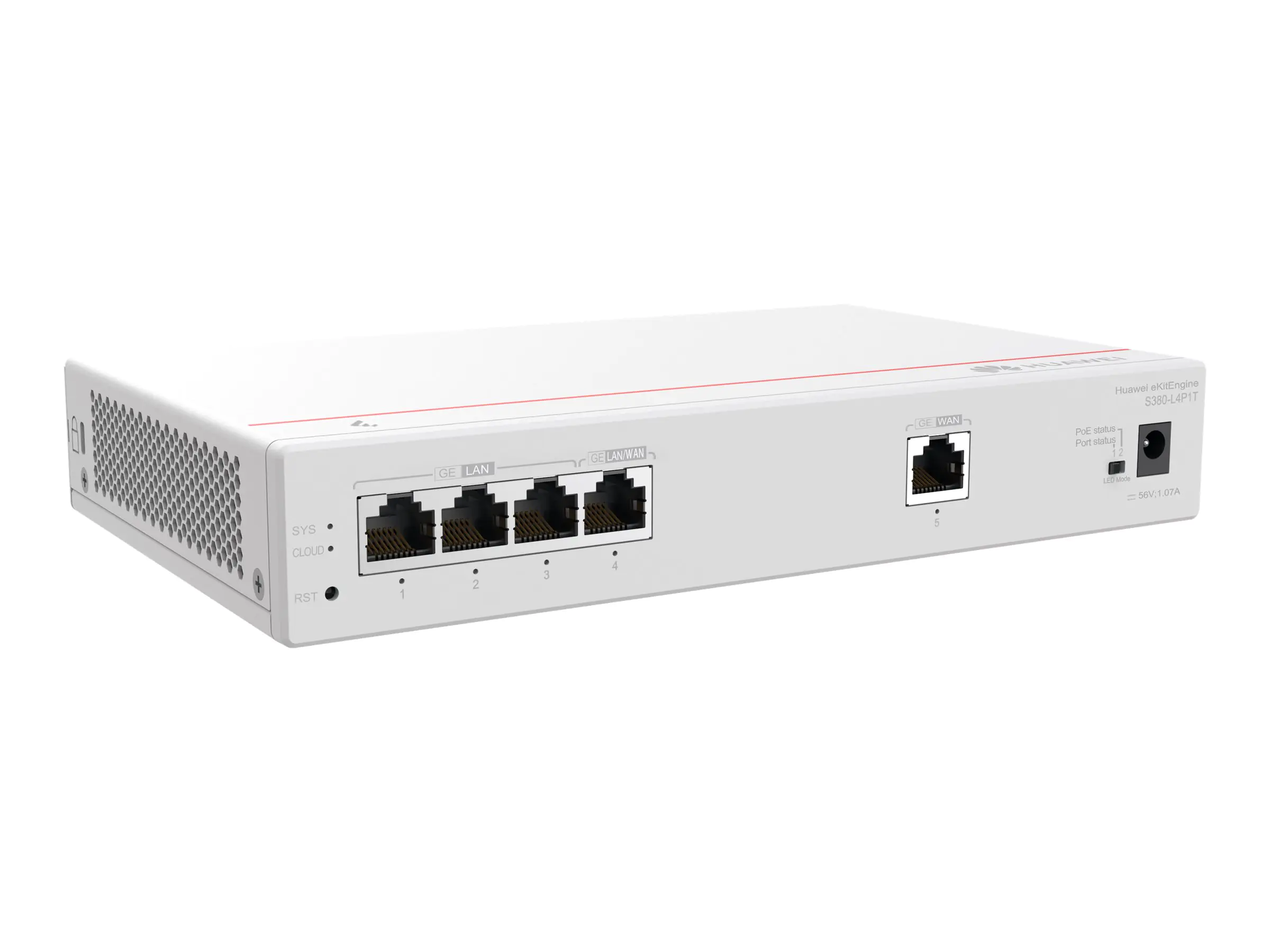 Huawei eKitEngine S380-L4P1T - Switch - managed - 1 x 10/100/1000 (PoE+) 98012178