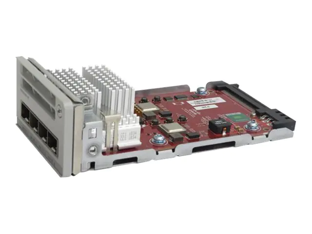 Cisco Catalyst 9200 Series Network Module - Erweiterungsmodul - 10 Gigabit SFP+ x 4 - für P/N: C9200-24PXG-10E, C9200-24T-10A, C9200-24T-10E, C9200-48P-10A, C9200-48P-10E