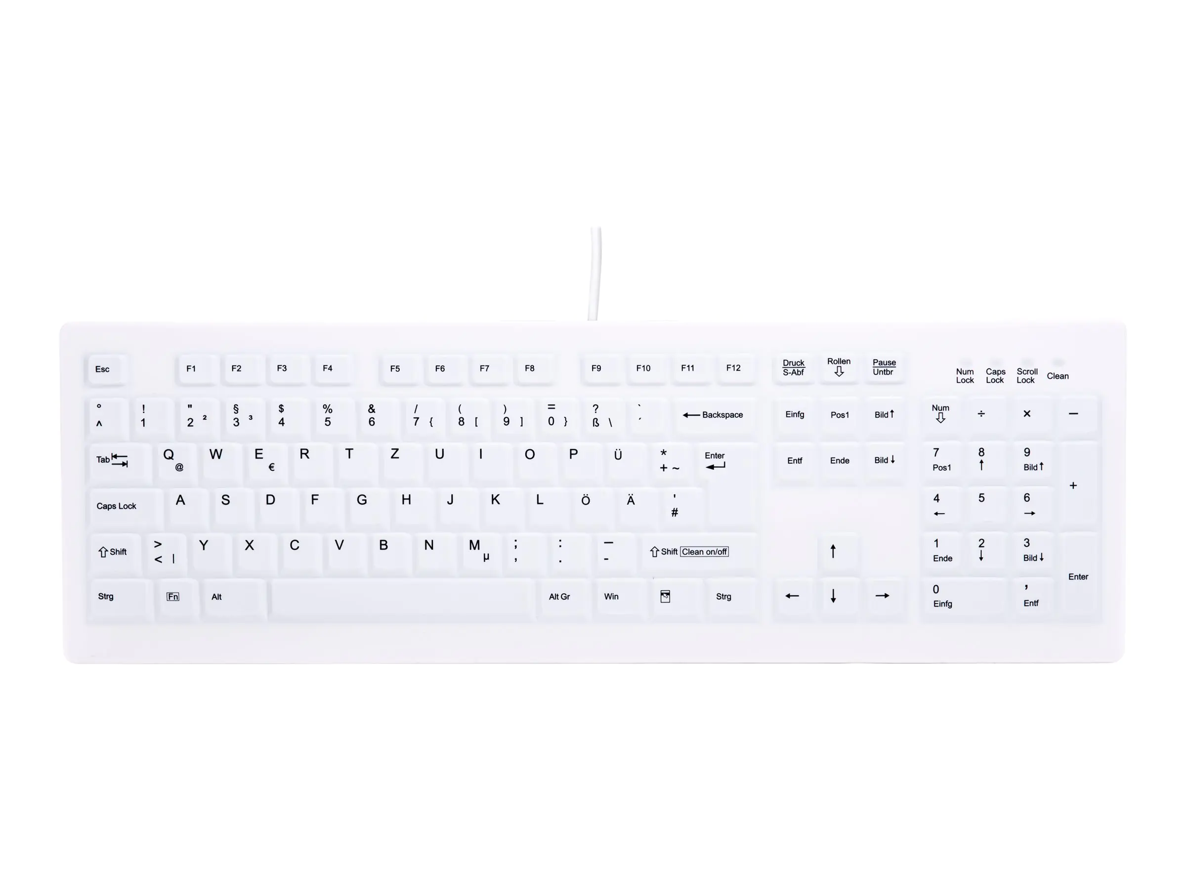 Cherry Exchangeable Silicone Key Membrane for AK-C8100 White