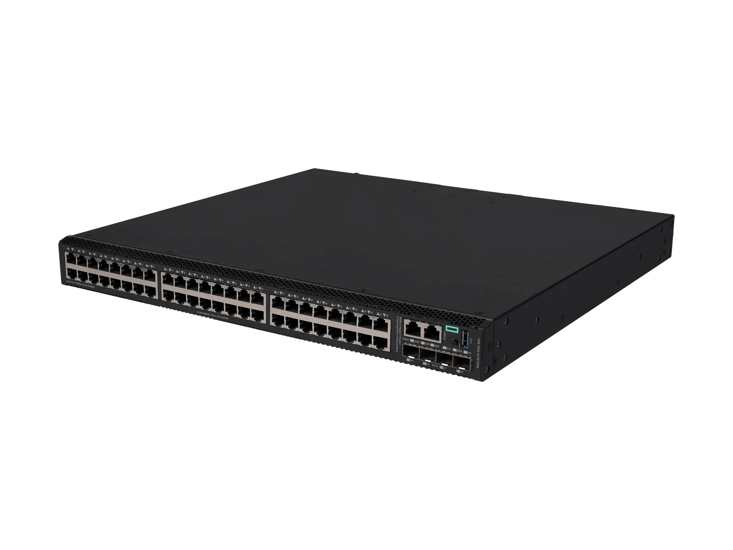 HPE Networking Comware 5550HI - Switch - 1 Slot - L3 - managed - 48 x 10/100/1000Base-T (PoE++) S5T59A