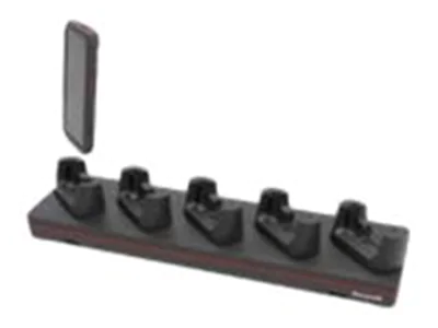 Honeywell - Ladeständer - ohne Schuh, mit Anschlussschale - Ausgangsanschlüsse: 5 - Europa - für Honeywell CT40 XP, CT45, CT45 XP; Dolphin CT40 Honeywell - Ladeständer - ohne Schuh, mit Anschlussschale - Ausgangsanschlüsse: 5 - Europa - für Honeywell CT40 XP, CT45, CT45 XP; Dolphin CT40