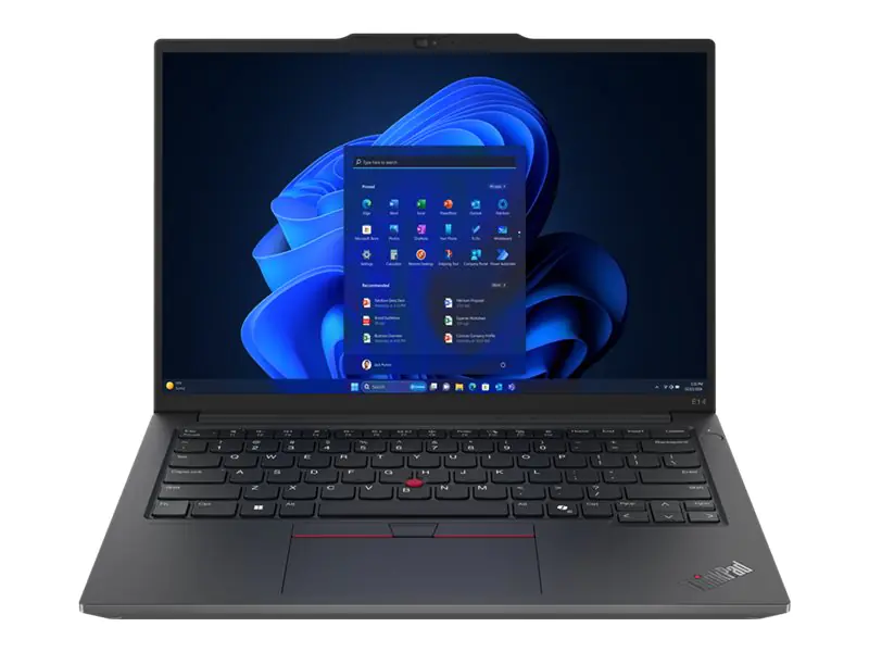 Lenovo ThinkPad E14 Gen 6 21M3 - AMD Ryzen 5 7535HS / 2.9 GHz - Win 11 Pro - Radeon 660M - 16 GB RAM - 512 GB SSD TCG Opal Encryption 2, NVMe - 35.6 cm (14") IPS 1920 x 1200 - Wi-Fi 6E, Bluetooth - Graphite Black - kbd: Deutsch - mit 1 Jahr Lenovo Pr