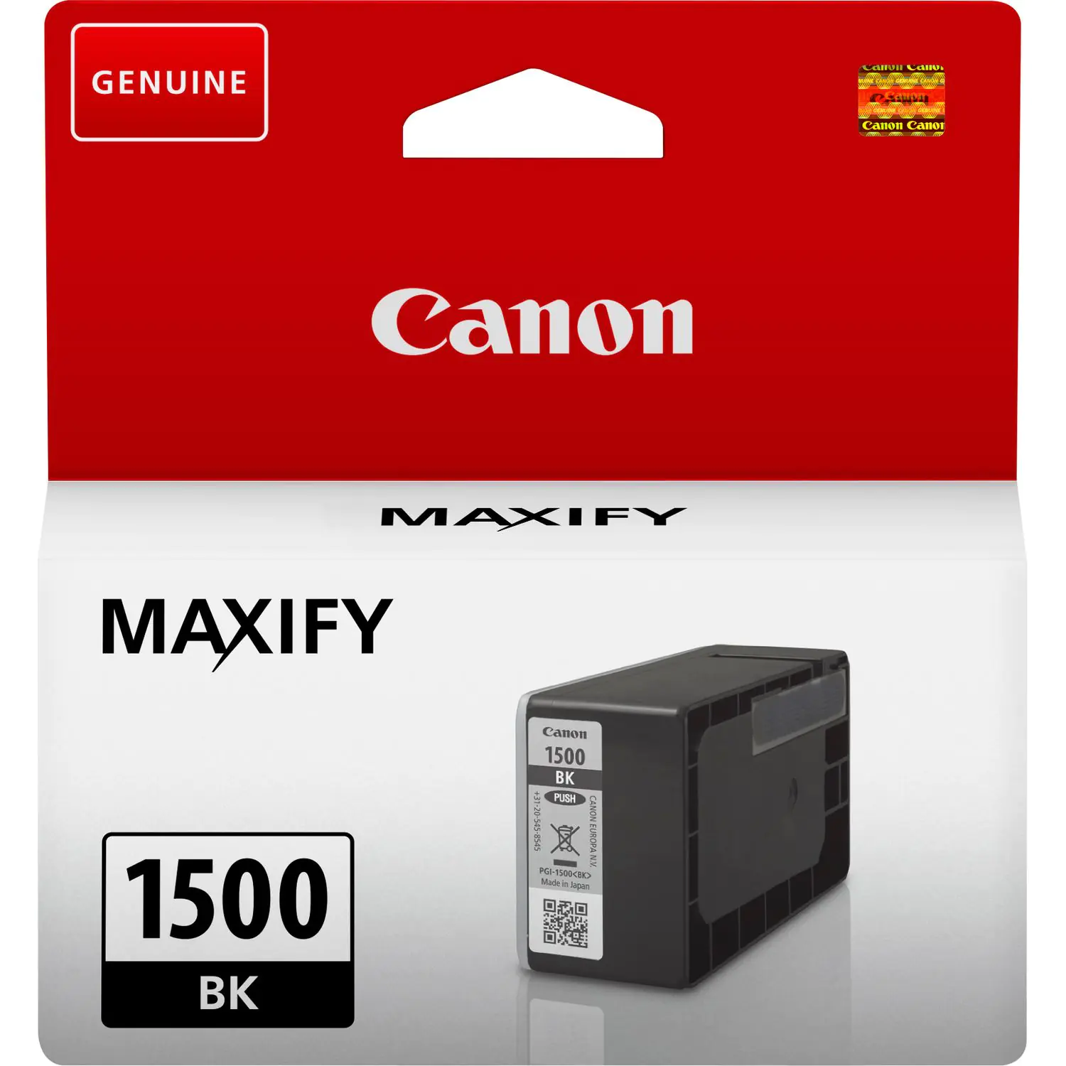 Canon PGI-1500 BK - 12.4 ml - Schwarz - Original - Tintenbehälter - für MAXIFY MB2050, MB2150, MB2155, MB2350, MB2750, MB2755