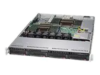 Supermicro SuperServer 6017R-TDT+ - Server - Rack -Montage - 1U - zweiweg - keine CPU - RAM 0 GB -