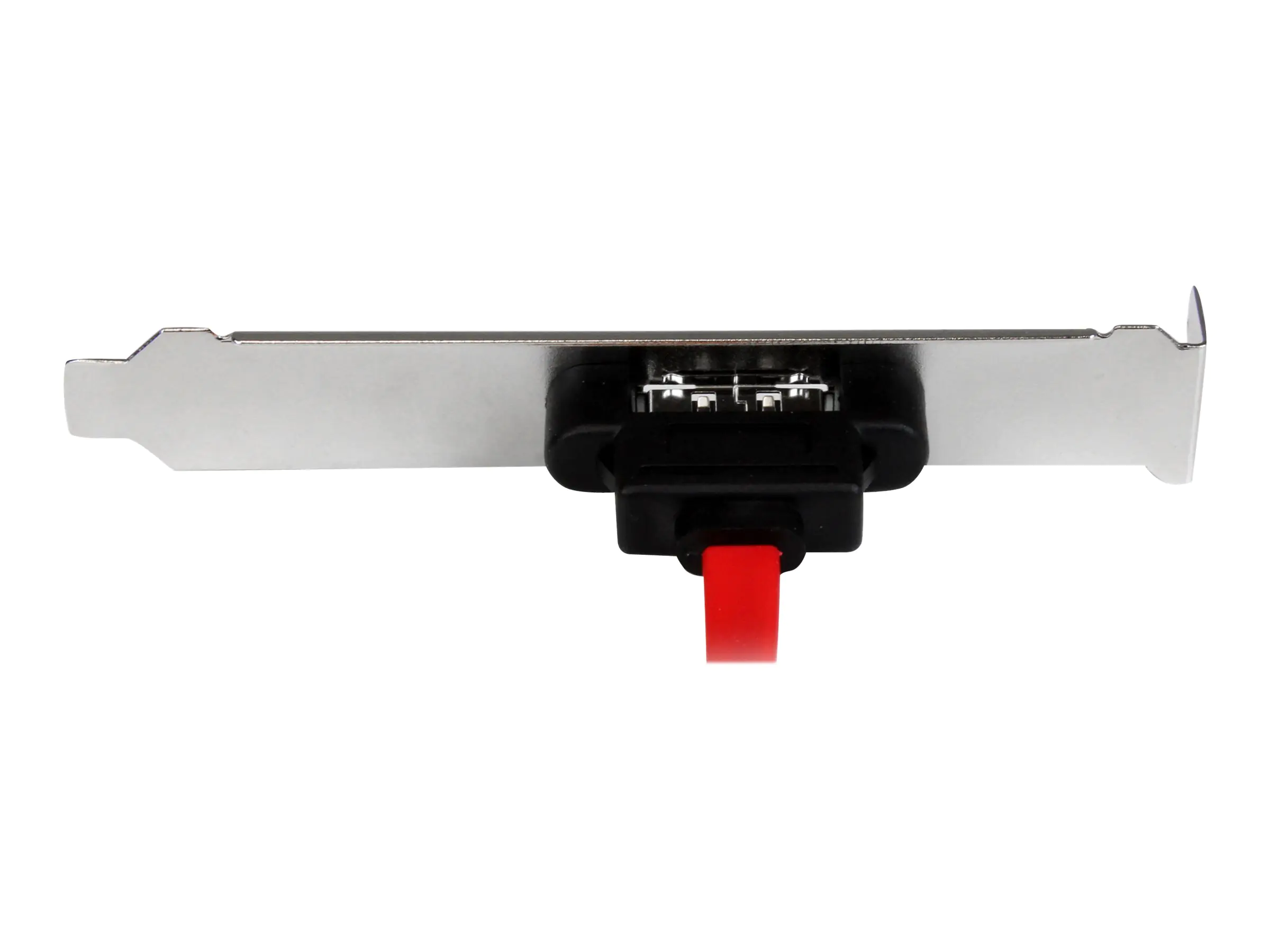 StarTech 45cm 1 Port SATA auf eSATA Slotblech Adapter - Buchse/Stecker - SATA-Blende, intern/extern - Serial ATA 150/300/600 - SATA (W) zu eSATA (M) - 45.72 cm - für P/N: S251SMU33EP, SDOCKU313E, SDOCKU33EF