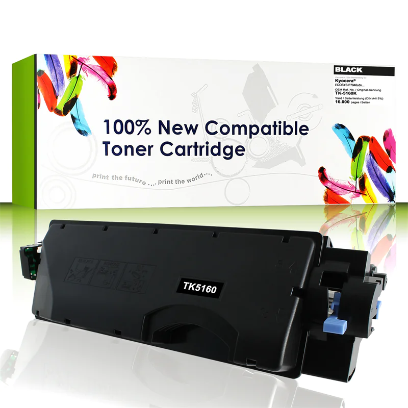 CartridgeWeb Toner kompatibel zu Kyocera/Mita 1T02NT0NL0 TK-5160K Schwarz 16.000 Seiten 1 Stück
