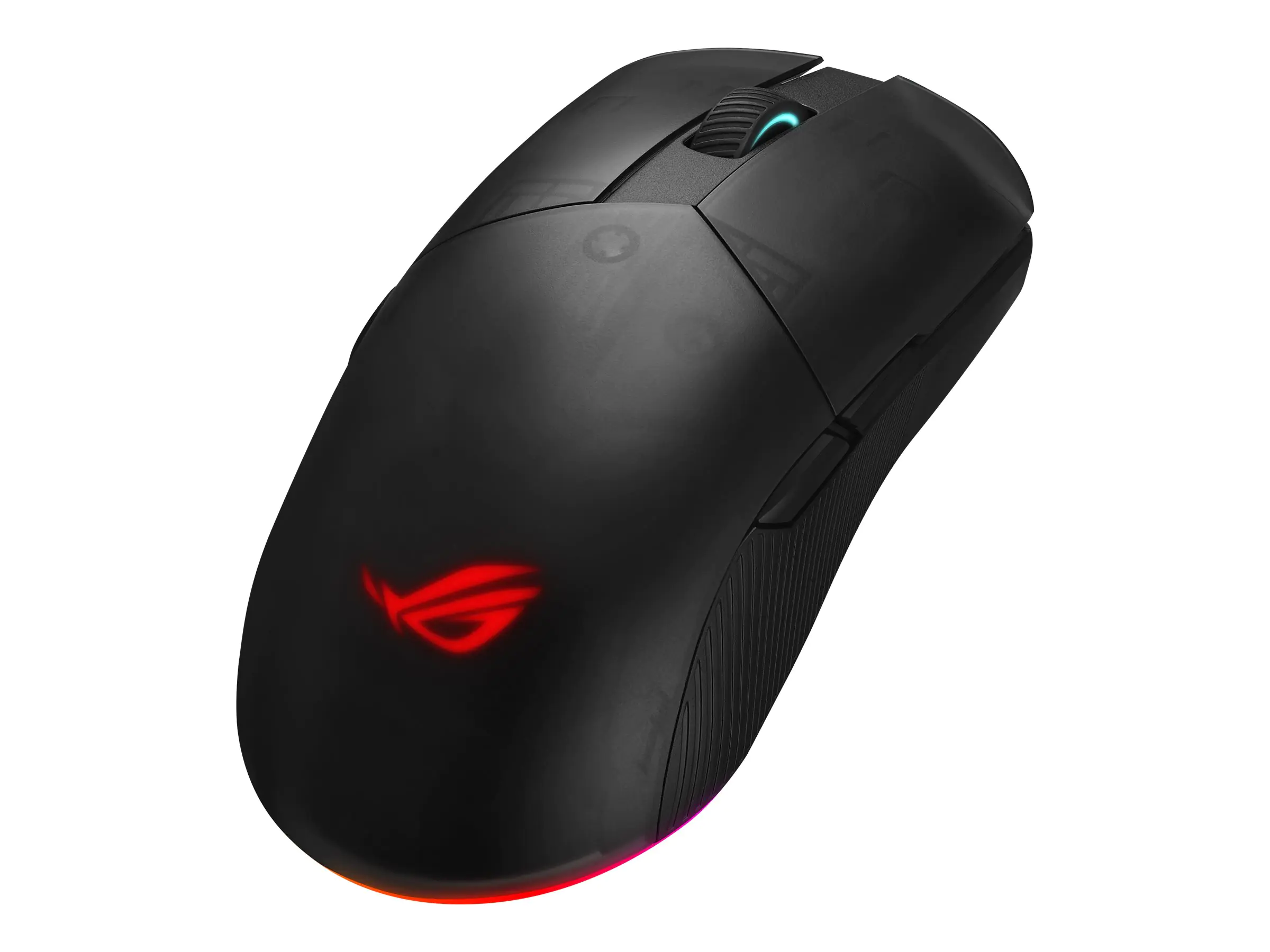 ASUS ROG Pugio II - Maus - optisch - 7 Tasten - kabellos, kabelgebunden - USB, Bluetooth, 2.4 GHz