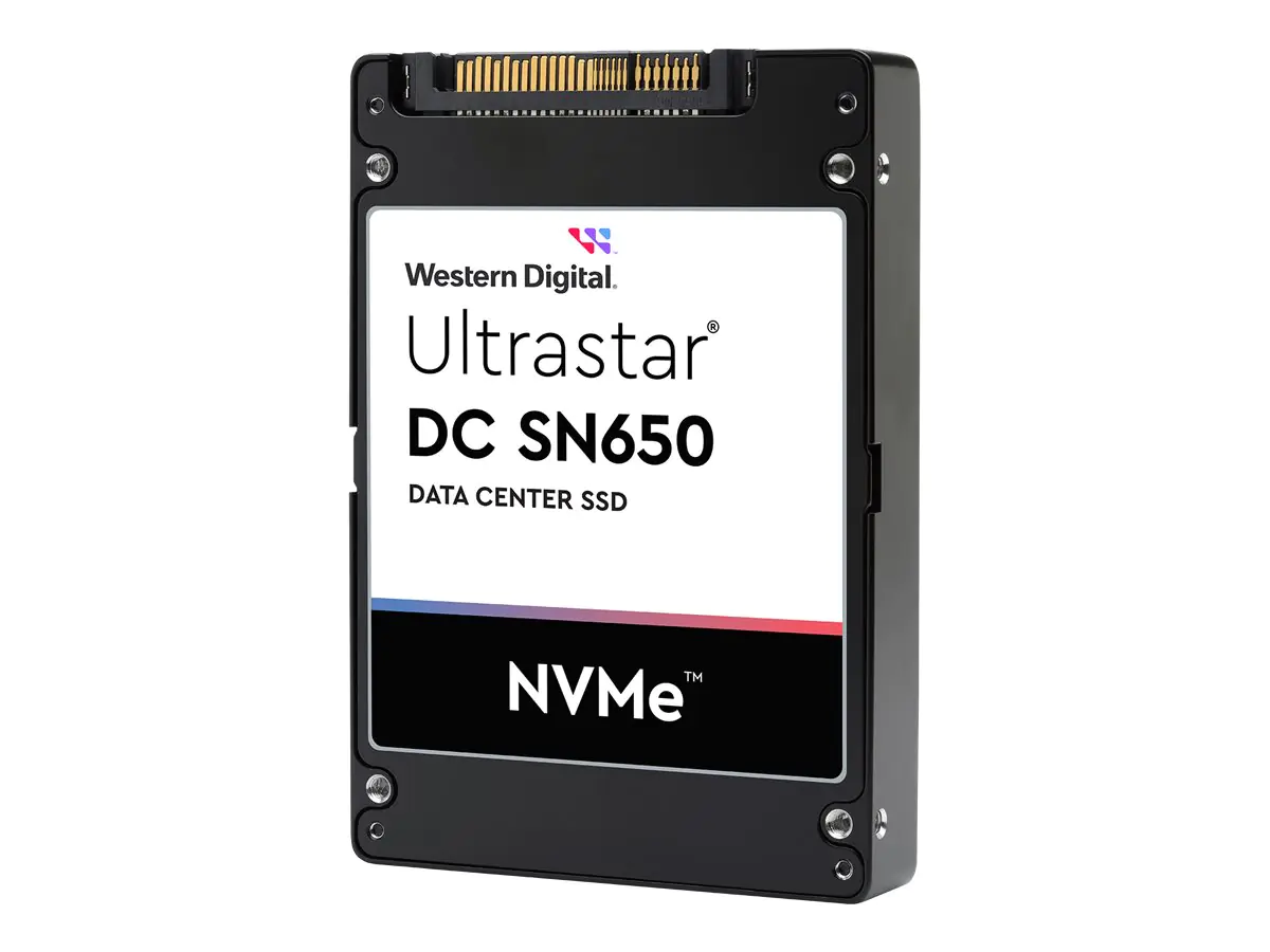 WD Ultrastar DC SN650 WUS5EA1A1ESP5E3 - SSD - 15.36 TB - intern - 2.5" (6.4 cm) - U.3 PCIe 4.0 (NVMe)