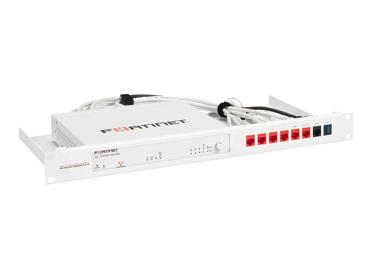 Rackmount.IT FORTIRACK - Rackmontagesatz - Signal White - 1U - 48.3 cm (19")