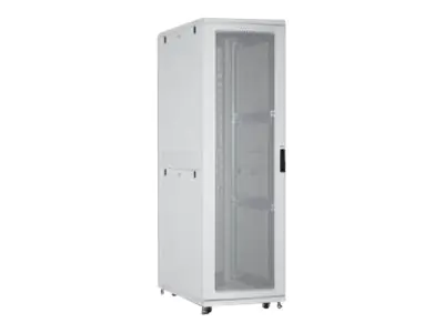 DIGITUS Schrank Netzwerkschrank - Hellgrau, RAL 7035 - 42HE - 48.3 cm (19") DN-19 SRV-42U-N-1