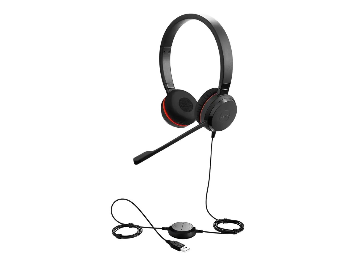 Jabra Evolve 20SE MS stereo - Special Edition - Headset - On-Ear - kabelgebunden - USB - Zertifiziert für Skype für Unternehmen
