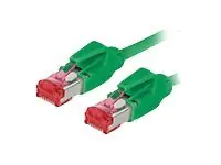 exertis Connect - Patch-Kabel - RJ-45 (M) zu RJ-45 (M) - 3 m - SFTP - CAT 6 - halogenfrei - grün