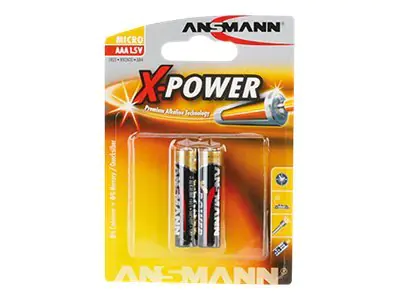 Ansmann X-POWER Micro AAA - Batterie 2 x AAA 5015603