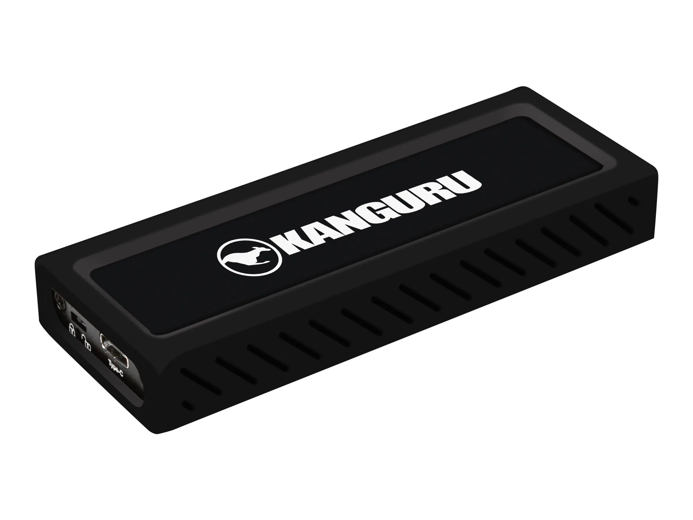 Kanguru Solutions Kanguru UltraLock SuperSpeed+ USB-C M.2 NVMe SSD with Physical Write Protect Switch U3-NVMWP - SSD - 1 TB - extern (tragbar) U3-NVMWP-1T