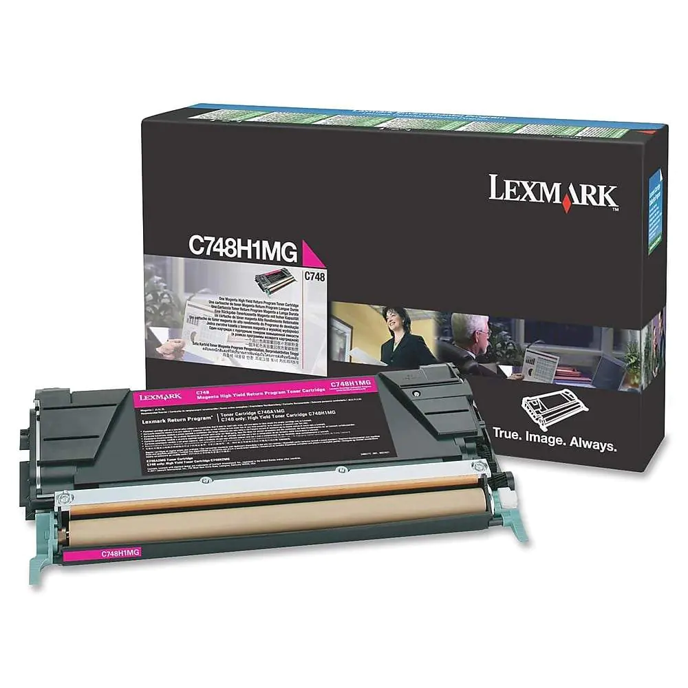 Lexmark - Hohe Ergiebigkeit - Magenta - Original - Tonerpatrone LCCP, LRP - für Lexmark C748de, C748dte, C748e Lexmark - Hohe Ergiebigkeit - Magenta - Original - Tonerpatrone LCCP, LRP - für Lexmark C748de, C748dte, C748e