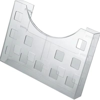 helit Prospekthalter H6102602 DIN A5/A6 1Fach PS glasklar