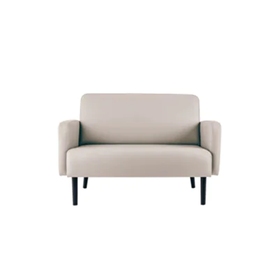 Paperflow Sofa easyChair LISBOA 1.240 x 830 x 815 mm (B x H x T) Kunstleder (79 % PVC, 21 % PES) weiß