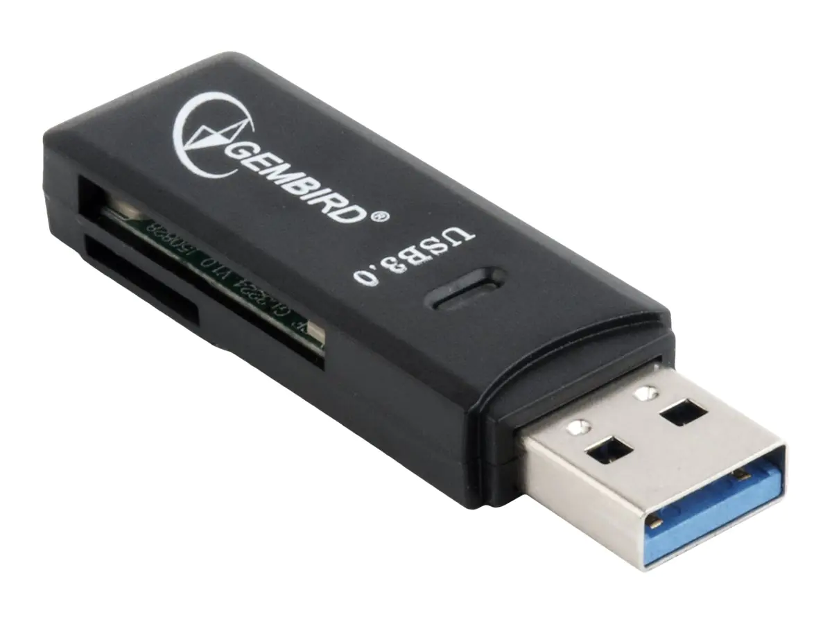 Gembird UHB-CR3-01 - Kartenleser (microSD, SD