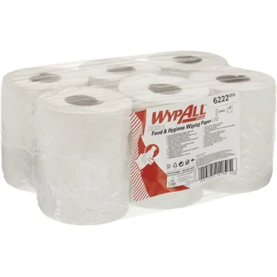 WYPALL Wischtuch Reach 6222 1lagig weiß 6x430 Bl./Pack. WYPALL Wischtuch Reach 6222 1lagig weiß 6x430 Bl./Pack.