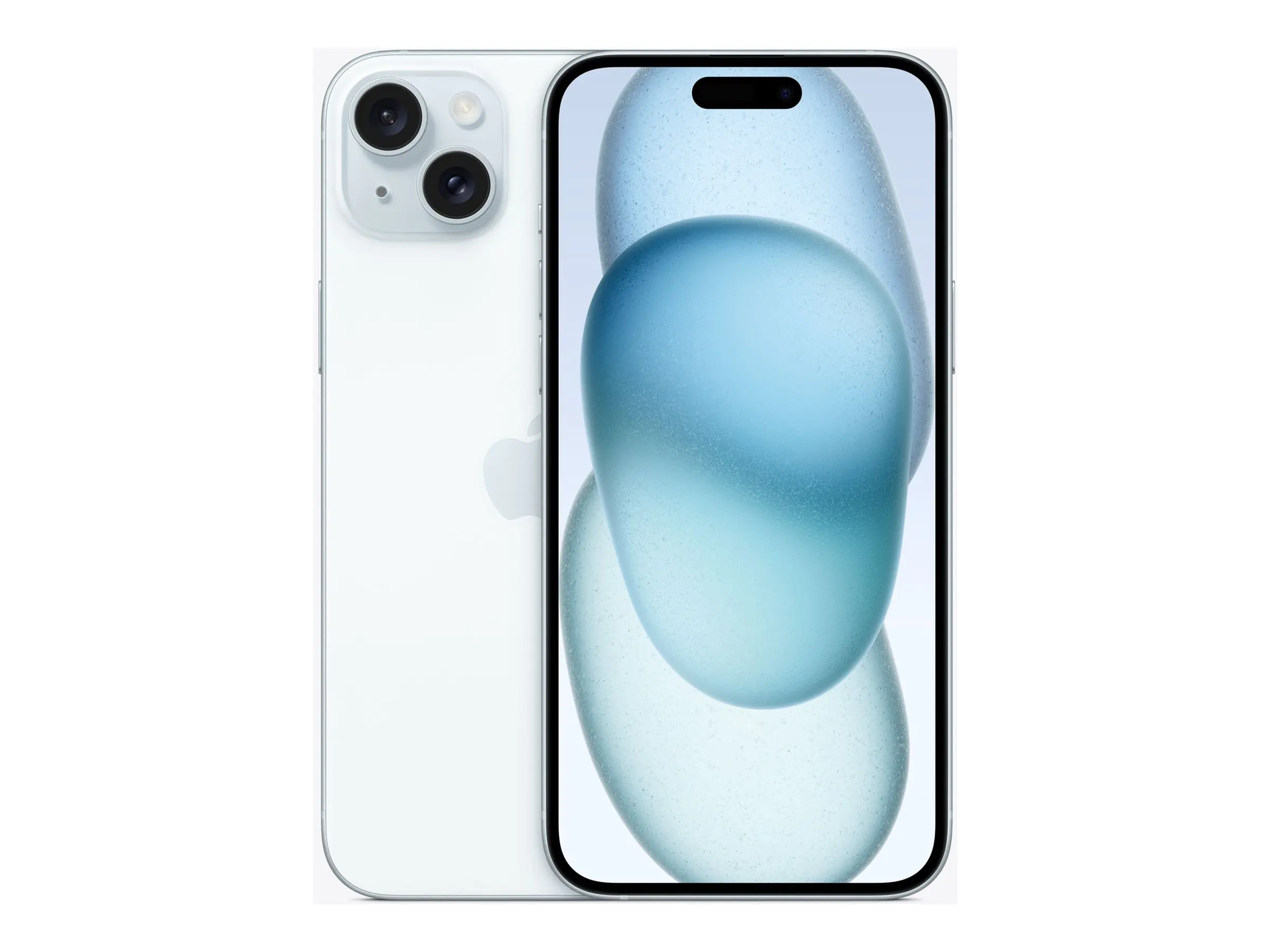 Apple iPhone 15 Plus - 5G Smartphone - Dual-SIM / Interner Speicher 512 GB - OLED-Display - 6.7" - 2796 x 1290 pixels - 2 x Rückkamera 48 MP, 12 MP - front camera 12 MP - Blau