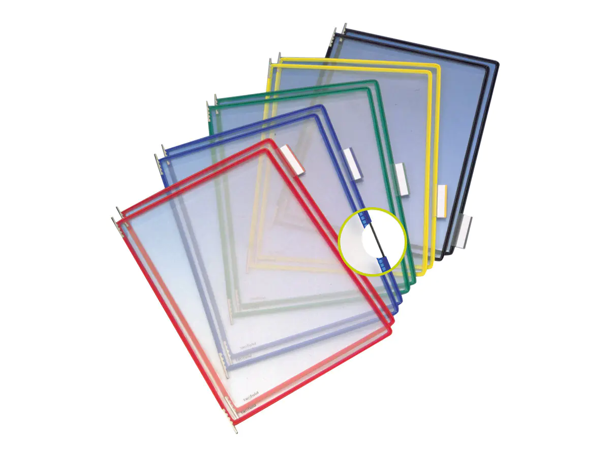 Tarifold Sichttafel 114009 DIN A4 sortiert 10 St./Pack.