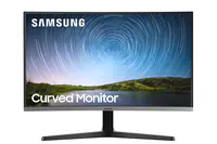 Samsung C32R500FHP - CR50 Series - LED-Monitor - gebogen - 81.3 cm (32") (31.5" sichtbar) - 1920 x 1080 Full HD (1080p) @ 75 Hz - VA - 300 cd/m² - 3000:1 - 4 ms - HDMI, VGA - dunkelblau/grau