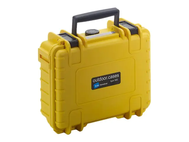 B&W outdoor.case Type 500 - Hartschalentasche - Polypropylen - Gelb