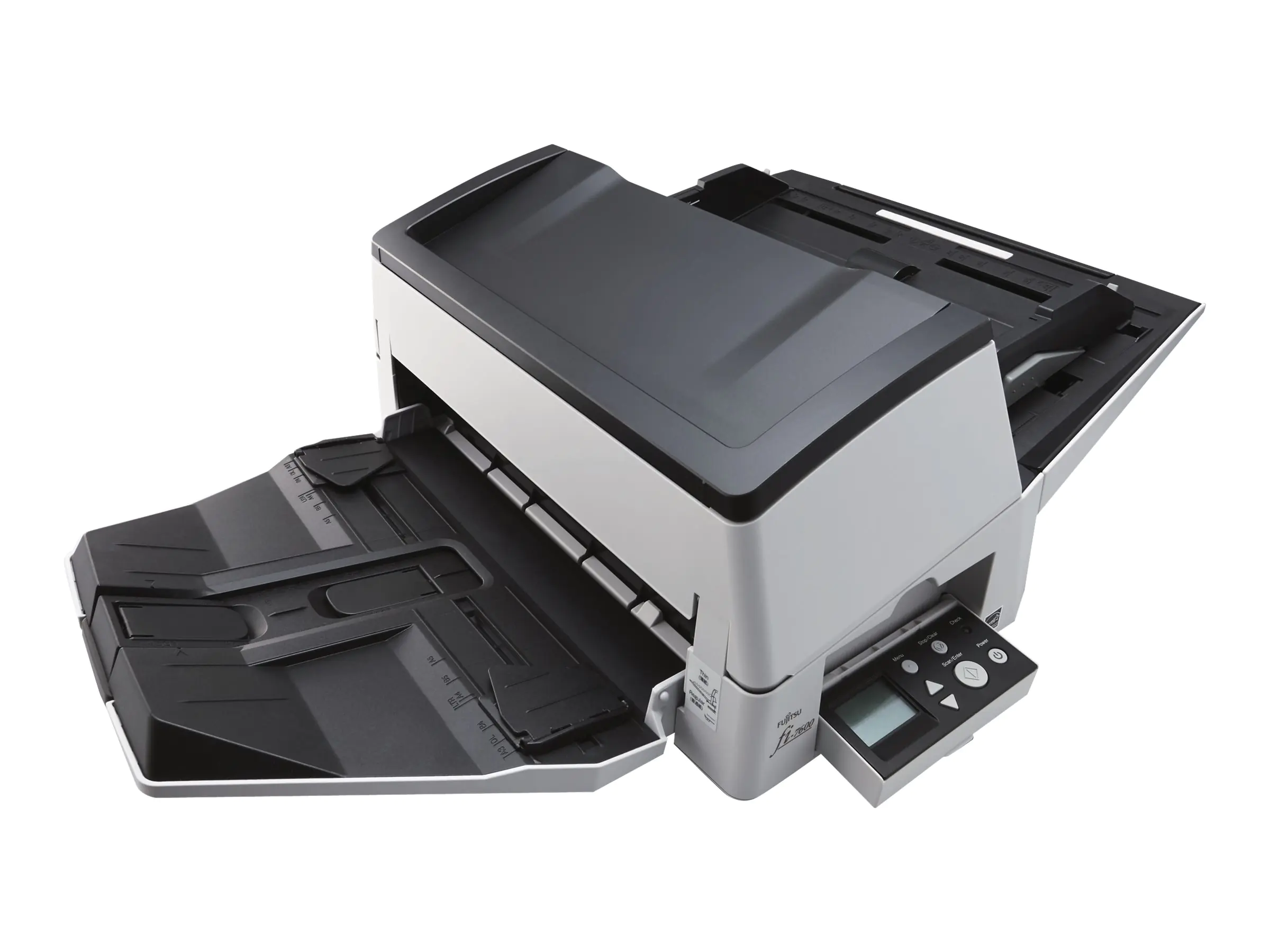 Fujitsu fi-7600 - Dokumentenscanner - Dual CCD - Duplex - 304.8 x 431.8 mm - 600 dpi x 600 dpi - bis zu 100 Seiten/Min. (einfarbig) / bis zu 100 Seiten/Min. (Farbe) - automatischer Dokumenteneinzug (300 Blätter) - bis zu 30000 Scanvorgänge/Tag - USB 3.1 G Fujitsu fi-7600 - Dokumentenscanner - Dual CCD - Duplex - 304.8 x 431.8 mm - 600 dpi x 600 dpi - bis zu 100 Seiten/Min. (einfarbig) / bis zu 100 Seiten/Min. (Farbe) - automatischer Dokumenteneinzug (300 Blätter) - bis zu 30000 Scanvorgänge/Tag - USB 3.1 G