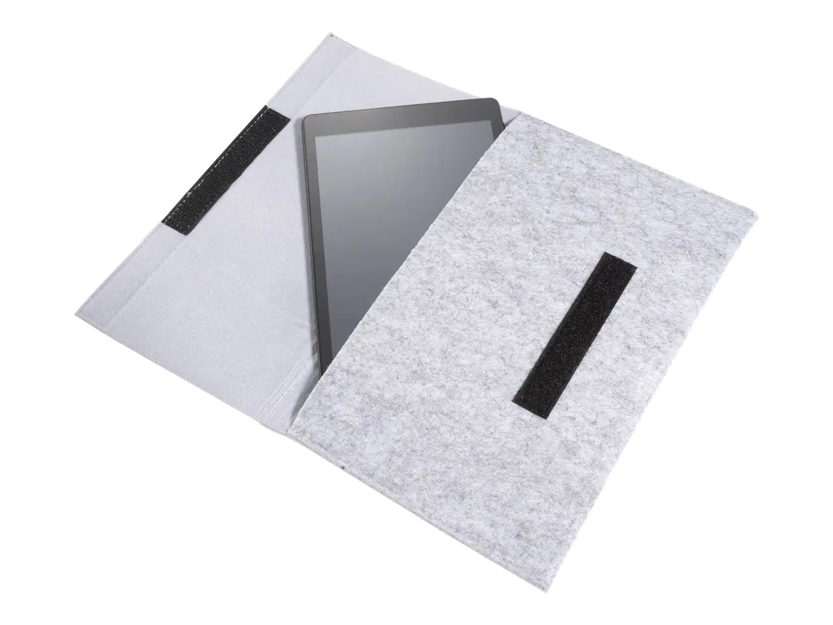 ultron RealLife keeper - Schutzhülle für Tablet - Filz, Microfiber - Grau - 8"