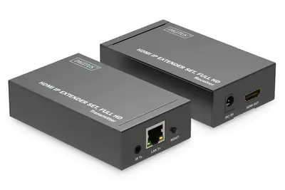 Digitus - Video-/Audio-/Infrarot-Übertrager - über CAT 6 - bis zu 120 m Digitus - Video-/Audio-/Infrarot-Übertrager - über CAT 6 - bis zu 120 m
