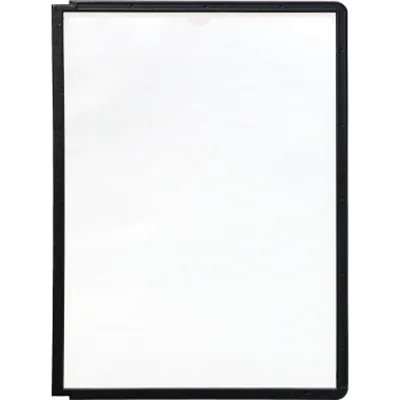 DURABLE Sichttafel SHERPA Panel 560601 DIN A4 PP schwarz