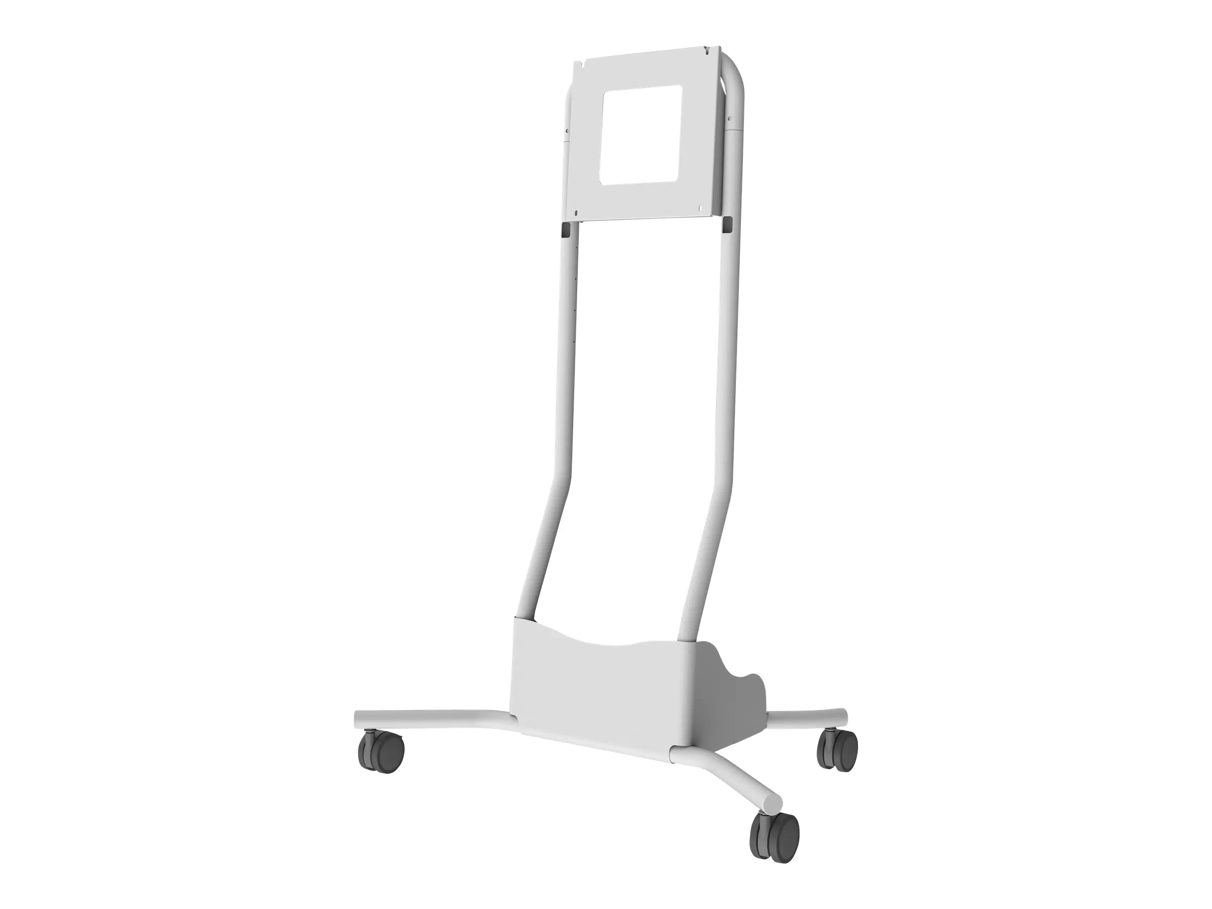 Peerless AV SmartMount - Wagen - für interaktives flaches Paneel - weiß - Bildschirmgröße: 128.3 cm (50.5") SR560-HUB2