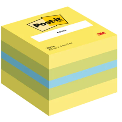 Post-it Haftnotizwürfel Mini 2051-L 51x40x51mm 400Bl. limone Post-it Haftnotizwürfel Mini 2051-L 51x40x51mm 400Bl. limone