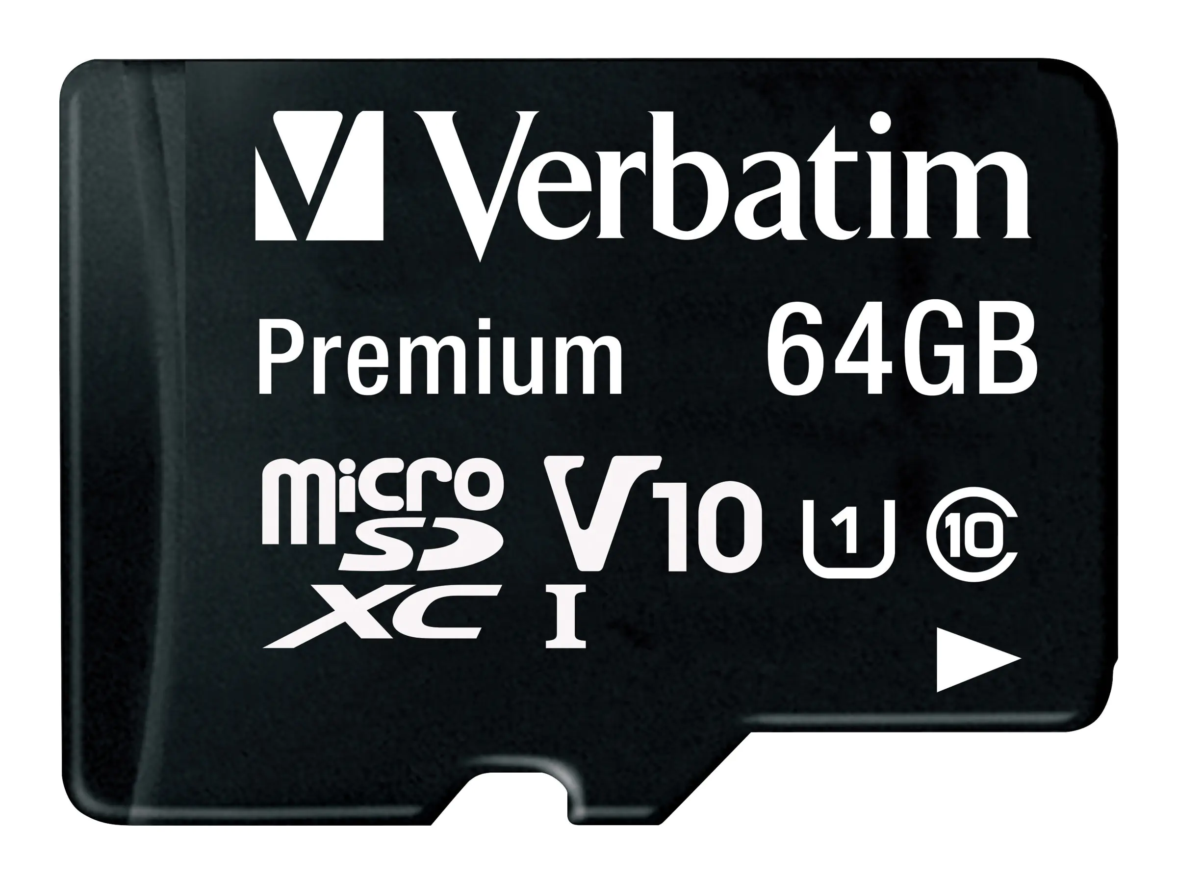 Verbatim Premium - Flash-Speicherkarte (SD-Adapter inbegriffen) - 64 GB - Class 10 - microSDXC UHS-I Verbatim Premium - Flash-Speicherkarte (SD-Adapter inbegriffen) - 64 GB - Class 10 - microSDXC UHS-I