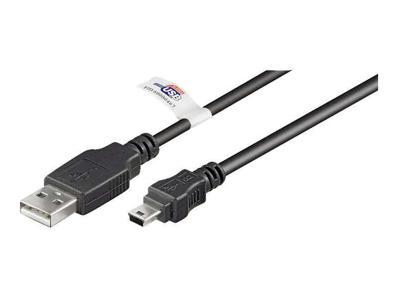Goobay USB-Kabel - Mini-USB, Typ B (M) zu USB (M)